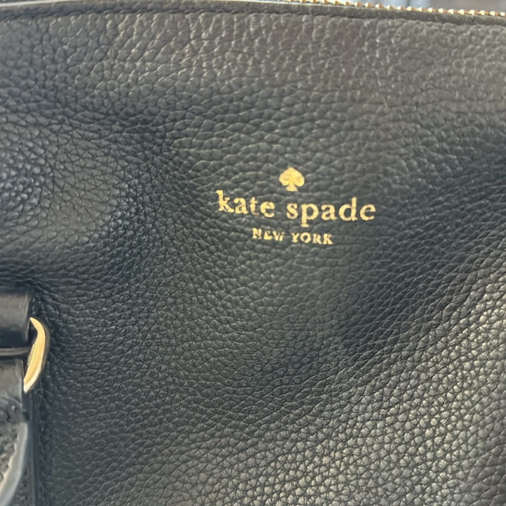 Kate Spade Black Leather Bag - Picture 2 of 7